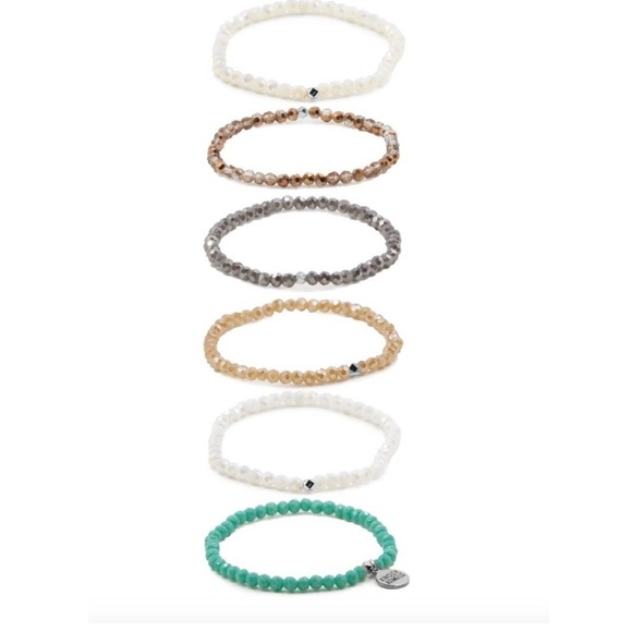 Kinsley Armelle Stacked Bracelets - Picture 2 of 2